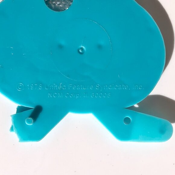 Garfield Bicycle Spoke Reflectors Lot of 3 Kellogg's Vintage 1978 Cat Face AS IS - Picture 4 of 6